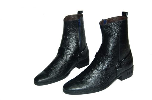 Giày boot nam da bò thật. Mã số: B137 - Hình ảnh 2