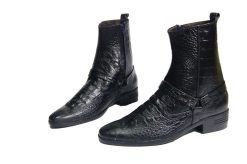 Giày boot nam da bò thật. Mã số: B137