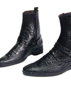 Giày boot nam da bò thật. Mã số: B137