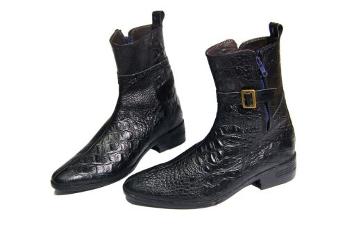 Giày boot nam da bò thật. Mã số: B138