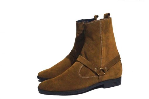 Giày boot nam da bò thật. Mã số: B144 - Hình ảnh 2