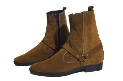 Giày boot nam da bò thật. Mã số: B144