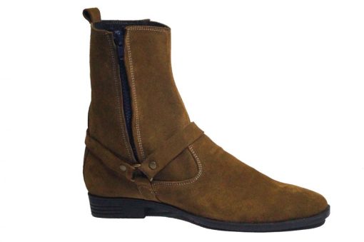 Giày boot nam da bò thật. Mã số: B144 - Hình ảnh 4