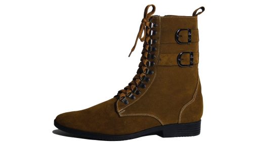 Giày boot nam da bò thật. Mã số: B172 - Hình ảnh 2