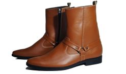 Giày boot nam da bò thật. Mã số: B171