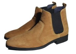 Giày boot nam da bò thật. Mã số: B186