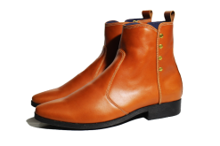 Giày boot nam da bò thật. Mã số: B205