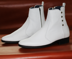 Giày boot nam da bò thật. Mã số: B214