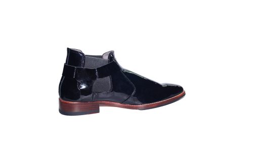 Giày boot nam da bò toàn bộ đế da gót gỗ. Mã số: B222 - Hình ảnh 3