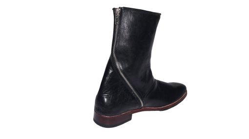 Giày boot nam cao cổ da bò thật đế da gót gỗ cao cấp. Mã số: B225 - Hình ảnh 2