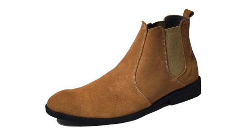 Giày boot chelsea nam da bò thật màu bò. Mã số: B229 - Hình ảnh 2
