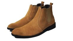 Giày boot chelsea nam da bò thật màu bò. Mã số: B229