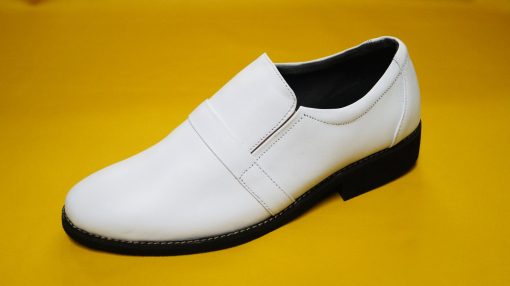 Giày tây nam size nhỏ màu trắng 35,36,37 (có size thông thường). Mã số: T262 - Hình ảnh 2