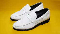 Giày tây nam size nhỏ màu trắng 36,37 (có size thông thường). Mã số: T263