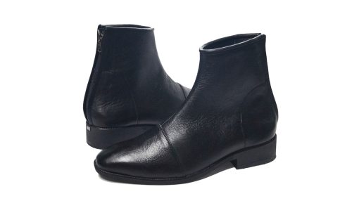Giày boot nam da bò thật khóa kéo sau. Mã số: B238 - Hình ảnh 2