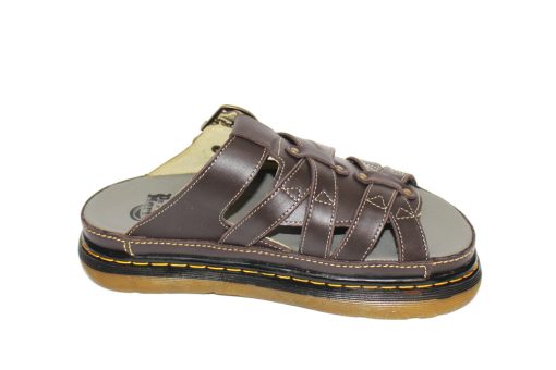 Dép doctor 2011 màu nâu da bò thật. Mã số: DT30 - Hình ảnh 2