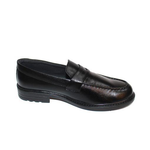 Giày tây Loafer màu đen da bò thật. Mã Số: T292 - Hình ảnh 3