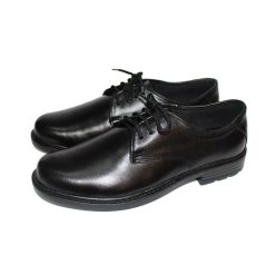 Giày Tây Derby nam màu đen da bò thật. Mã số: T298