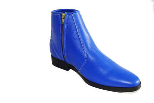 Giày boot nam màu xanh da bò thật. Mã số: B285 - Hình ảnh 2