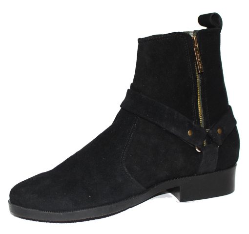 Giày boot nam da lộn da bò thật. Mã số: B286 - Hình ảnh 4