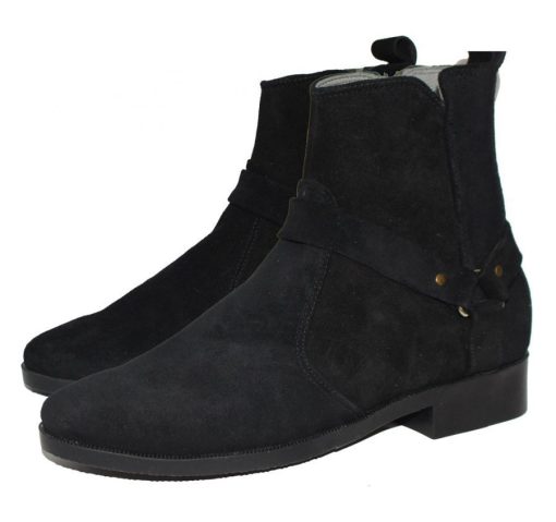 Giày boot nam da lộn da bò thật. Mã số: B286 - Hình ảnh 3
