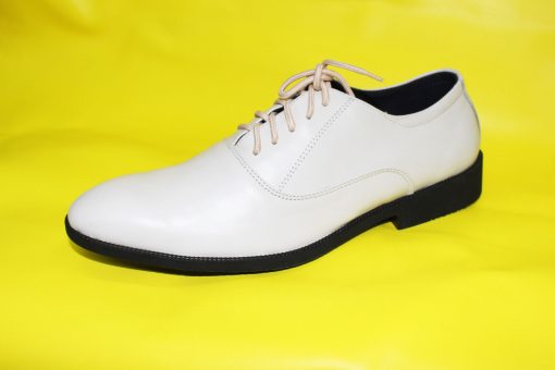 Giày tây nam oxford da bò màu kem. Mã số: T319 - Hình ảnh 2