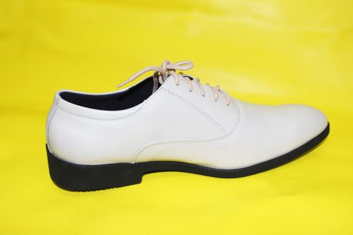 Giày tây nam oxford da bò màu kem. Mã số: T319 - Hình ảnh 3