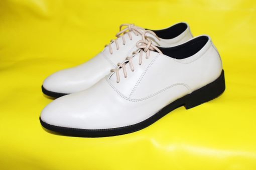 Giày tây nam oxford da bò màu kem. Mã số: T319