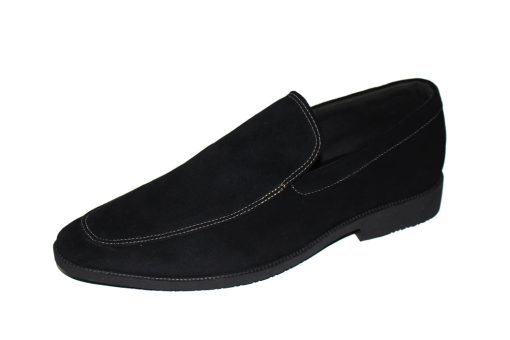 Giày tây nam loafer da bò màu đen . Mã số: T324 - Hình ảnh 2
