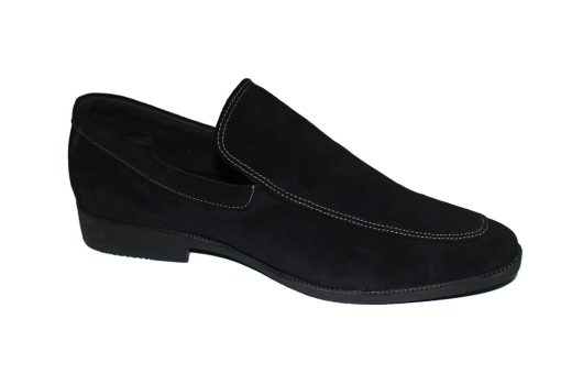 Giày tây nam loafer da bò màu đen . Mã số: T324 - Hình ảnh 3