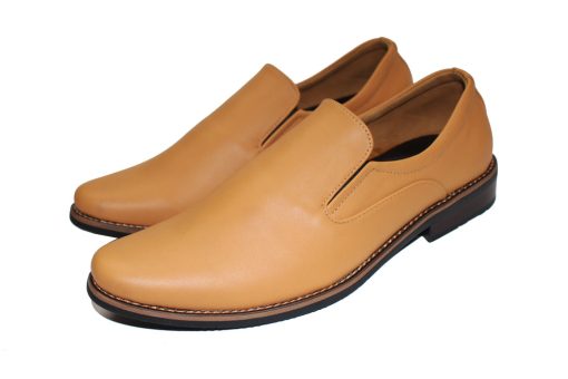 Giày tây nam loafer da bò màu bò. Mã số: T324