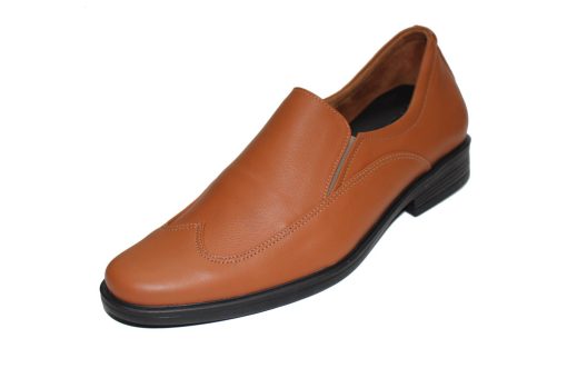 Giày tây nam loafer da bò màu vàng bò. Mã số: T327 - Hình ảnh 3