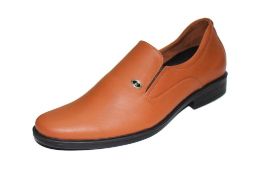 Giày tây nam loafer da bò màu vàng bò. Mã số: T328 - Hình ảnh 2