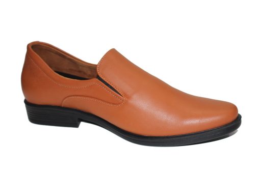 Giày tây nam loafer da bò màu vàng bò. Mã số: T328 - Hình ảnh 3