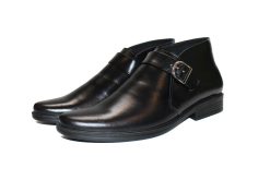 Giày boots cổ thấp da bò thật. Mã số: B300