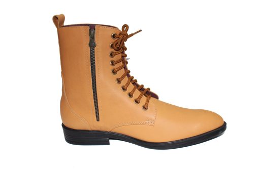 Giày Dress Boots màu vàng da bò thật. Mã số: B302 - Hình ảnh 3