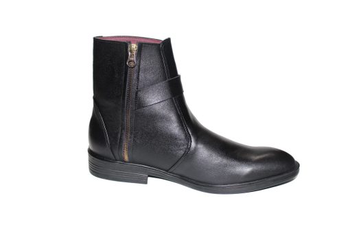 Giày Boots Nam Màu Đen Da Bò Thật. Mã Số: B308 - Hình ảnh 2