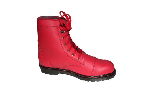 Giày Boots Nam Màu Đỏ Da Bò Thật. Mã Số: B309 - Hình ảnh 4