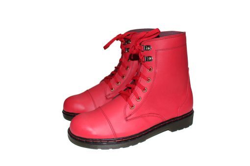 Giày Boots Nam Màu Đỏ Da Bò Thật. Mã Số: B309 - Hình ảnh 2