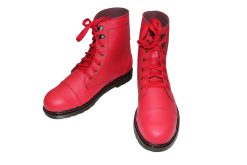 Giày Boots Nam Màu Đỏ Da Bò Thật. Mã Số: B309
