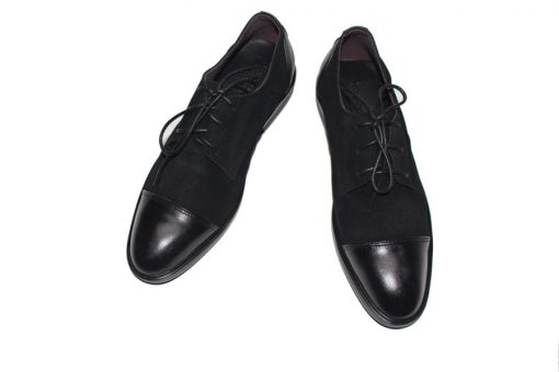Giày tây nam oxford da bò màu đen. Mã số: T346 - Hình ảnh 4