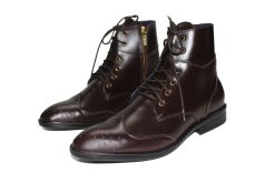 Giày boot nam cột dây Da Bò Thật. Mã Số: B323
