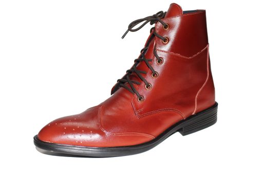 Giày boot nam cột dây Da Bò Thật. Mã Số: B322 - Hình ảnh 3