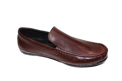 Giày mọi nam màu nâu da bò thật. Mã số: M175 - Hình ảnh 3