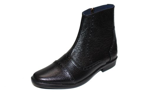 Giày Zippers boot cổ lửng nam Da Bò Thật. Mã Số: B324 - Hình ảnh 3