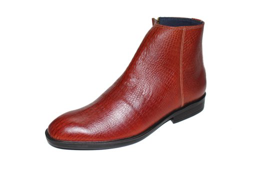 Giày boot nam da bò thật vân cá sấu. Mã số: B329 - Hình ảnh 2