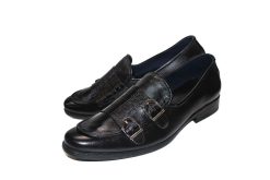 Giày Tây Nam MonkStrap Da Bò Thật. Mã Số: T349