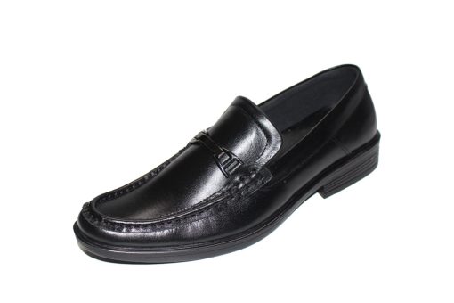 Giày mọi nam da bò thật màu đen. Mã số: M179 - Hình ảnh 3