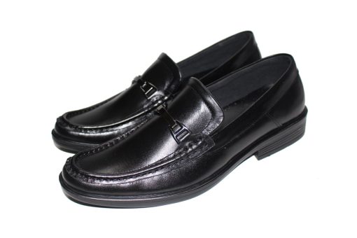 Giày mọi nam da bò thật màu đen. Mã số: M179