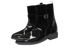 Giày boot nam da bò Patent bóng . Mã số: B334